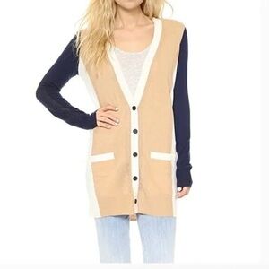 Vince Colorblock Cardigan